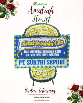 Papan Bunga Duka di Pekalipan