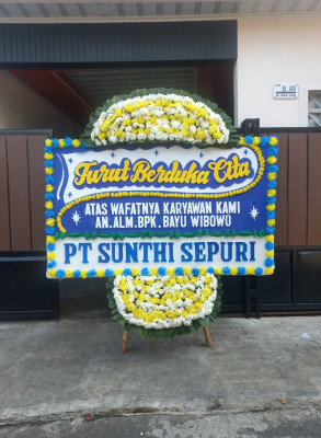 Papan Bunga Duka di Pekalipan