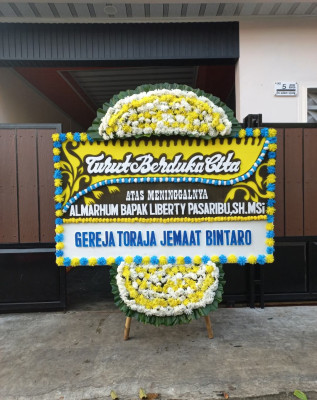 Papan Bunga Duka di Pekalipan