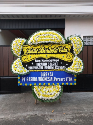 Papan Bunga Duka di Pekalipan
